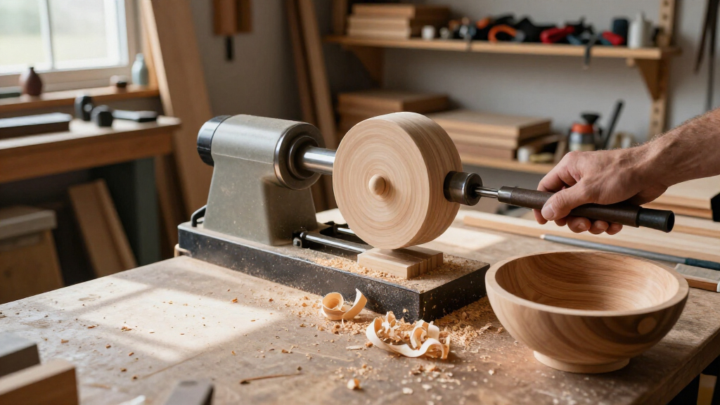 wood lathes for woodworking