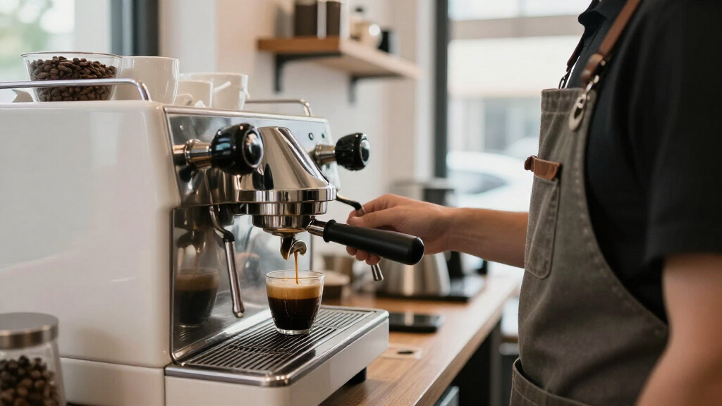 espresso machine commercial