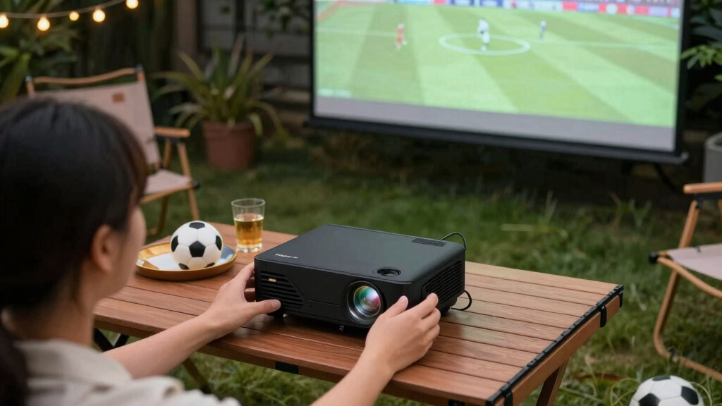best projector for soccer watch parties