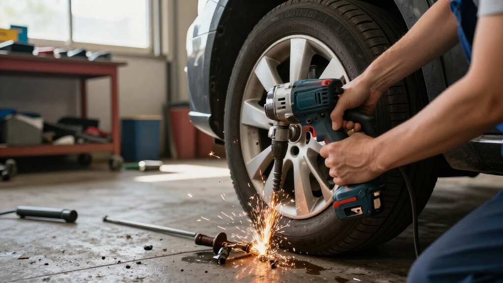 electric impact wrench high torque