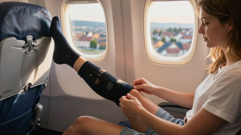 best compression socks for flights to europe