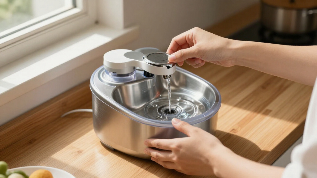 automatic pet water fountains