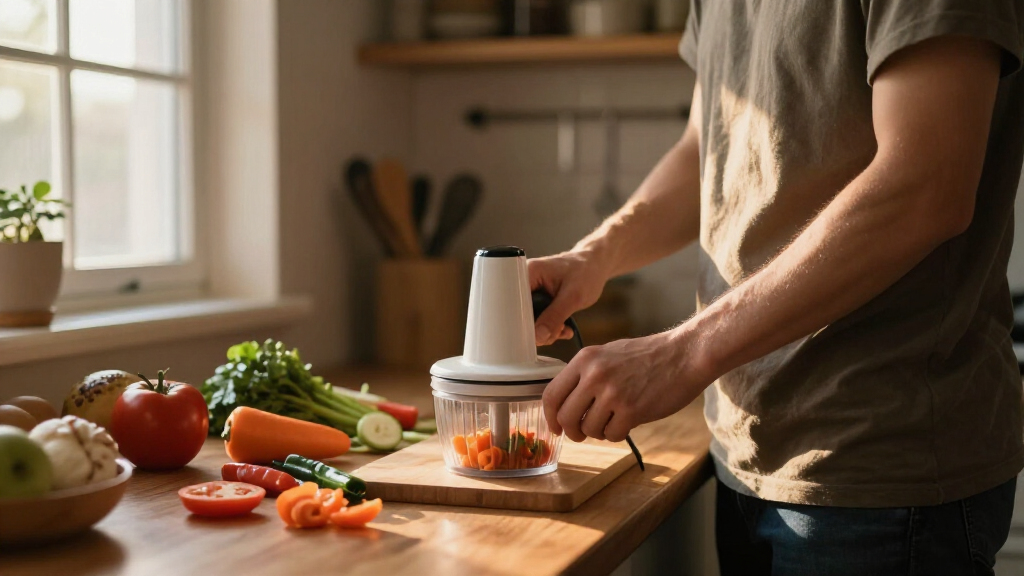 compact electric food choppers