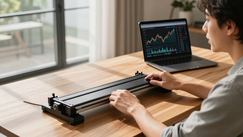 best motorized sliders for talking-head video accents
