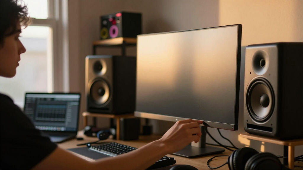 desktop speaker monitors for editing