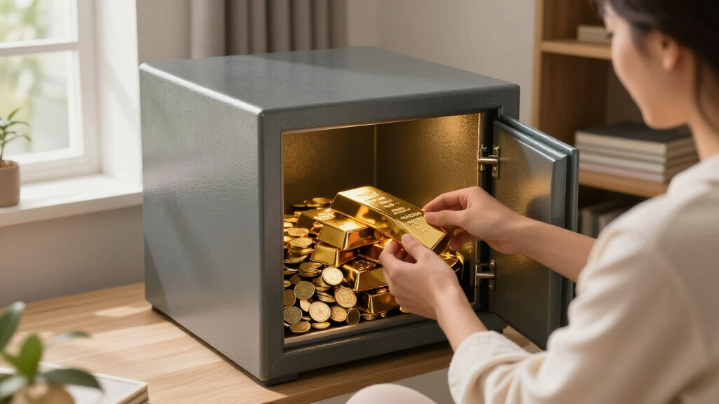 best high-capacity safe for bullion bars and coins