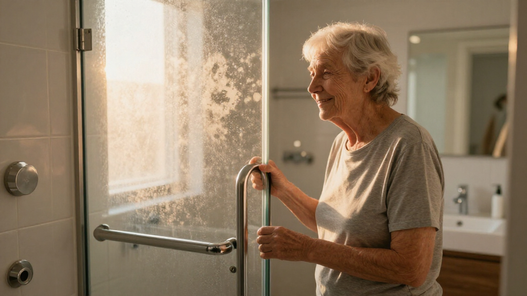 walk in shower for elderly