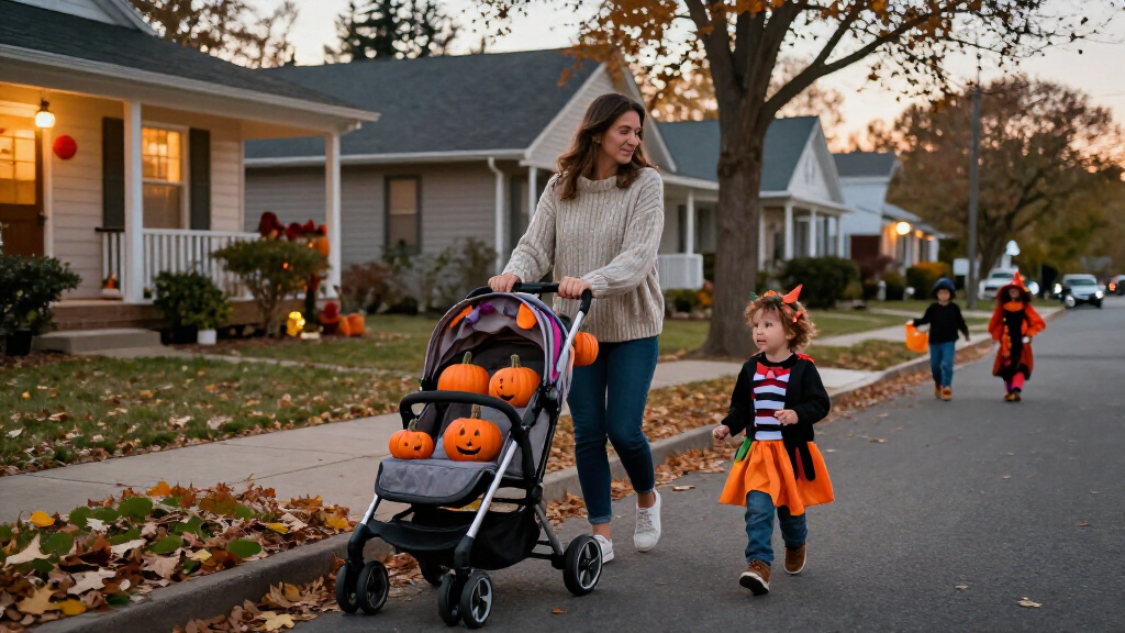 Halloween costumes for kids with strollers