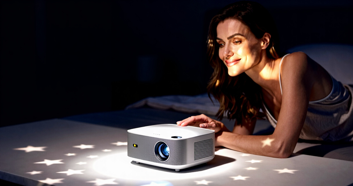 bedroom projector star light