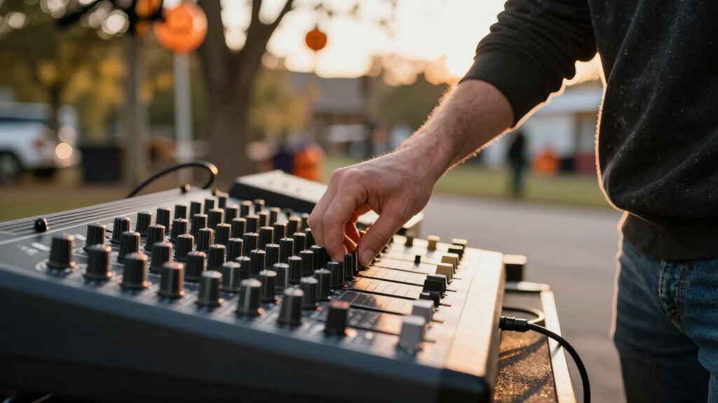 best audio mixer for haunted house
