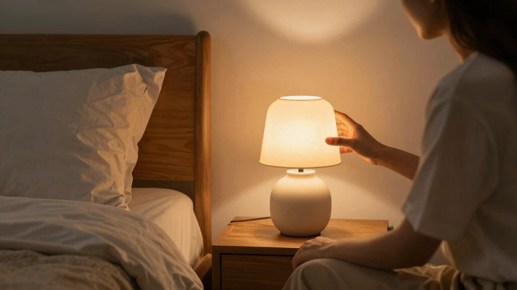 best for hot sleepers bedside lamp warm light