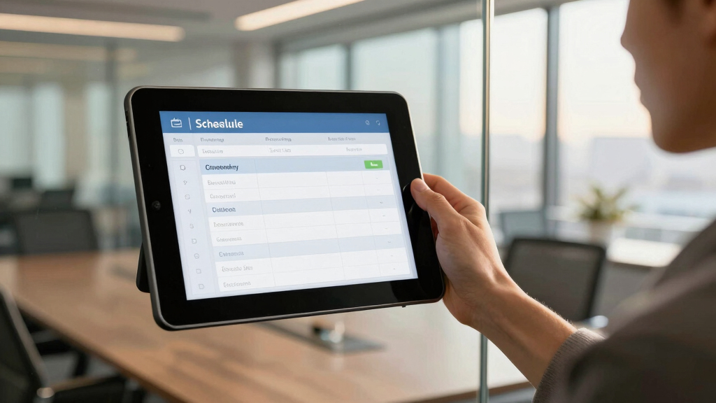 best smart conference room scheduling tablet premium