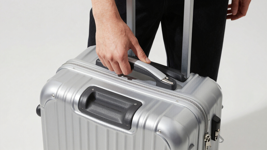 best aluminum carry on luggage premium