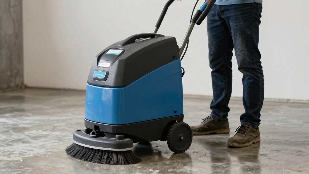best commercial floor scrubber