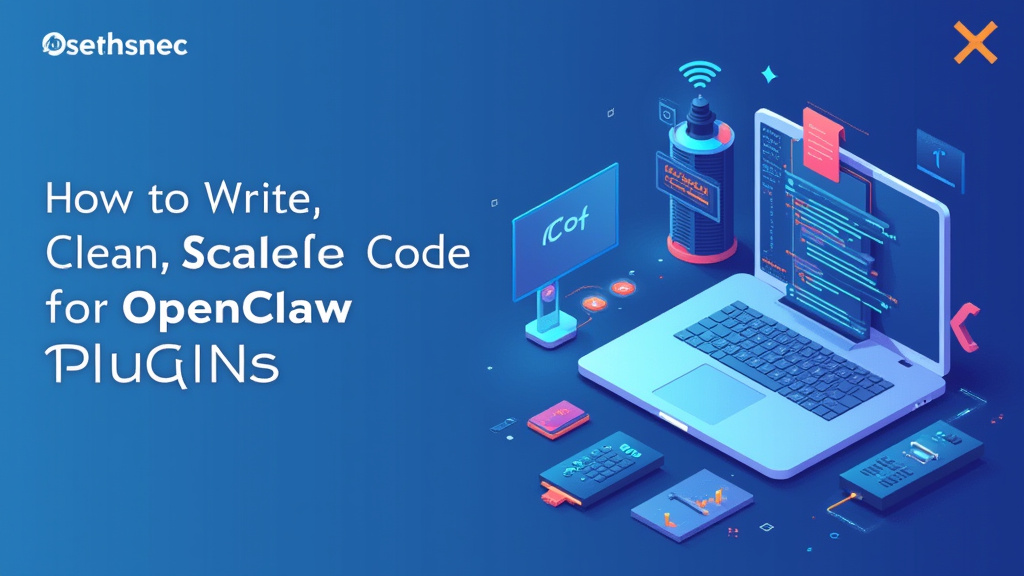 How to Write Clean, Scalable Code for OpenClaw Plugins illustration