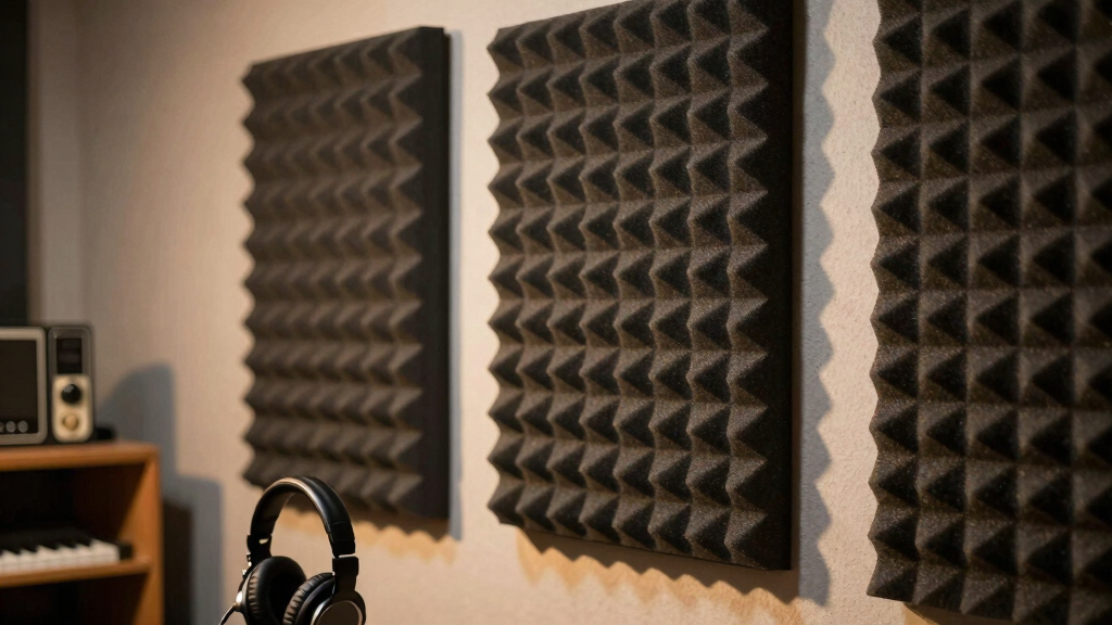 soundproof panels for cryptid podcast studio
