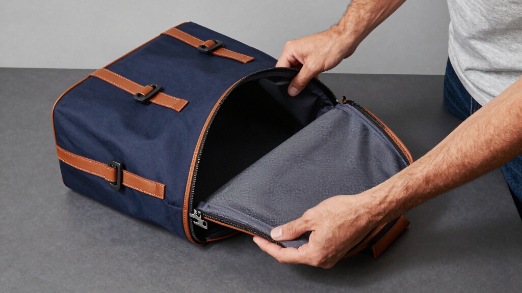 luxury travel backpack for men