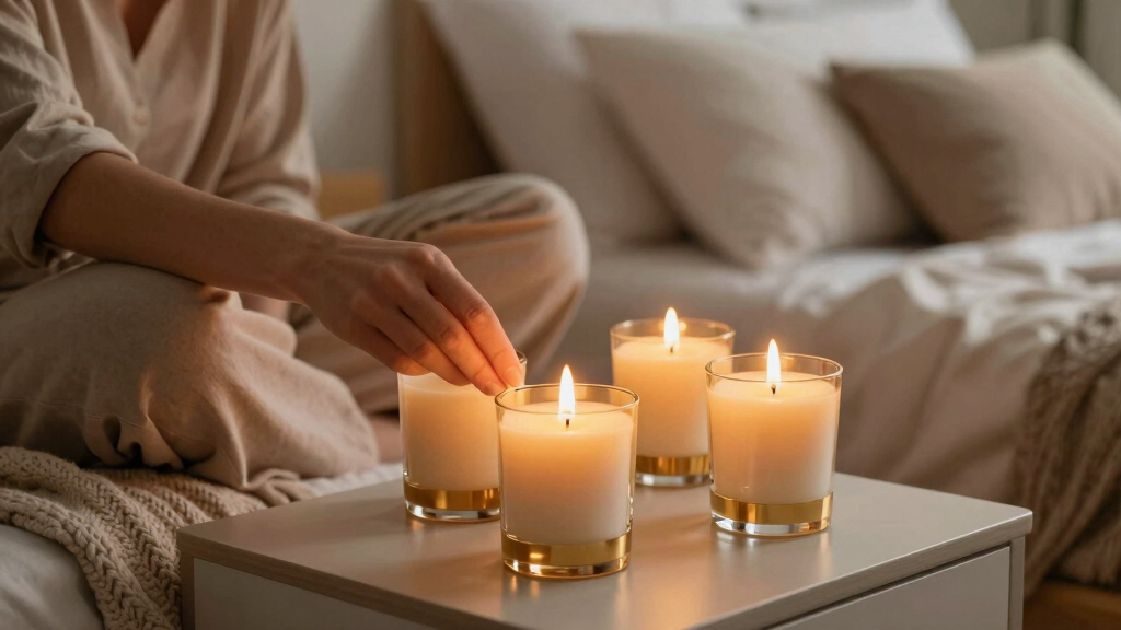 hotel spa candles luxury