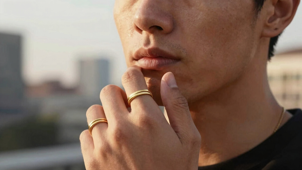 premium rings for understated men’s style