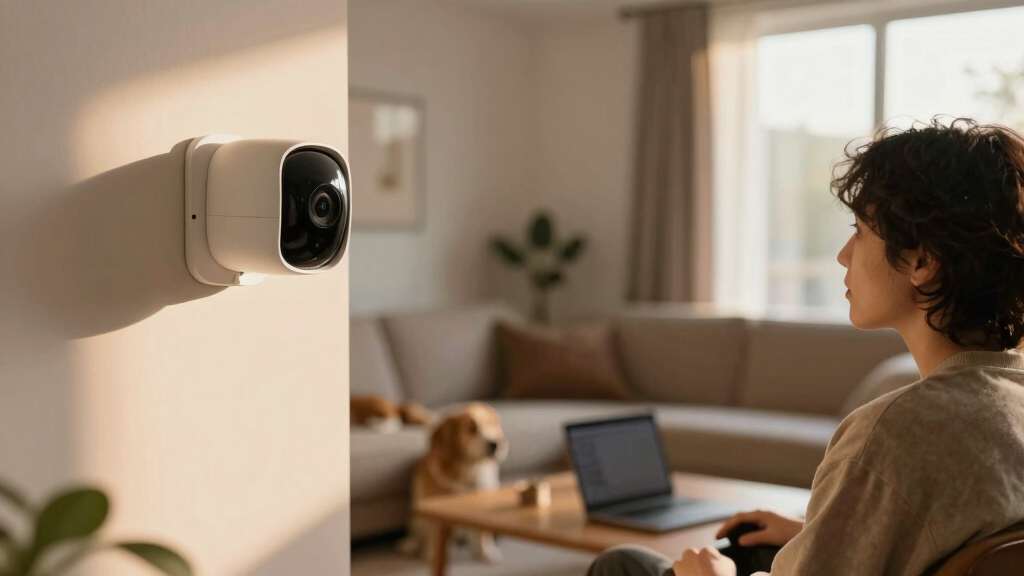 indoor security cameras pet monitoring