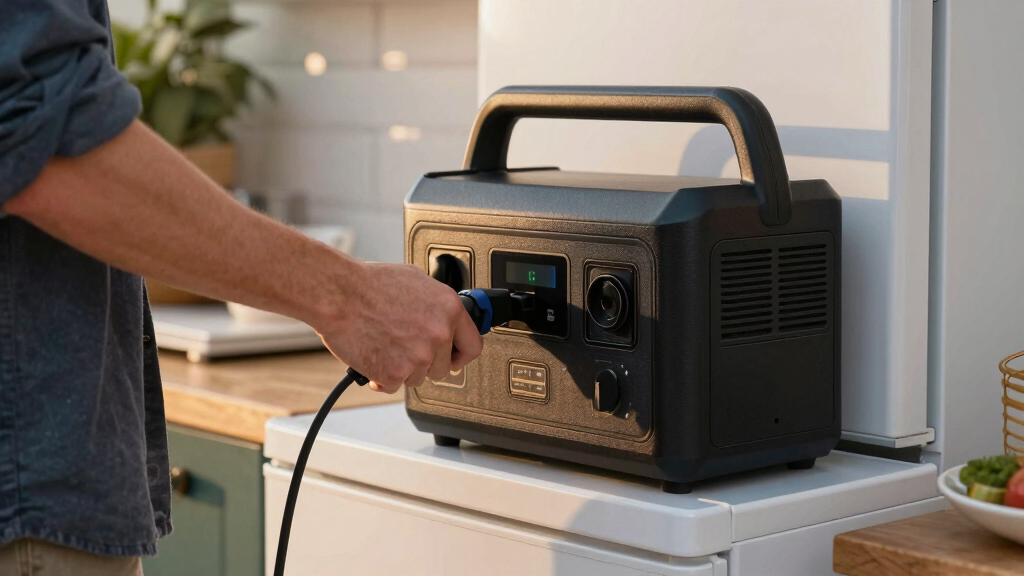 best portable power station for refrigerator backup