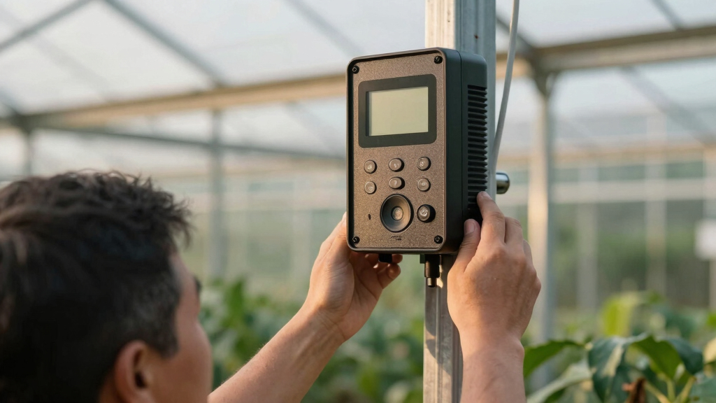 best outdoor sensor station for greenhouse growers