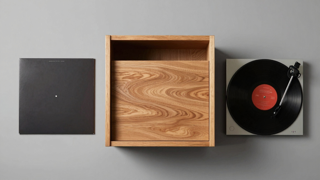 vinyl record storage cabinet