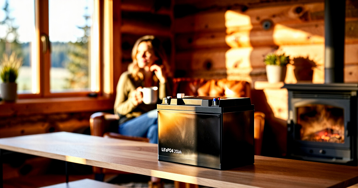 best LiFePO4 battery 200Ah cabin power