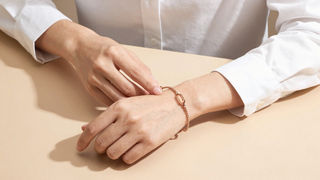 high end rose gold bracelet