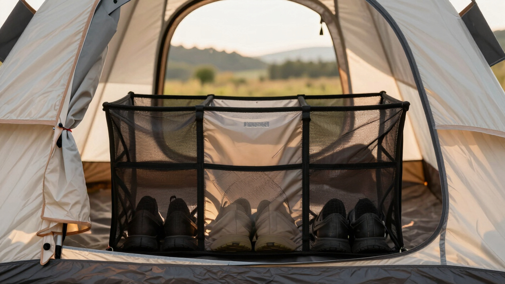 best shoe storage organizers for tents