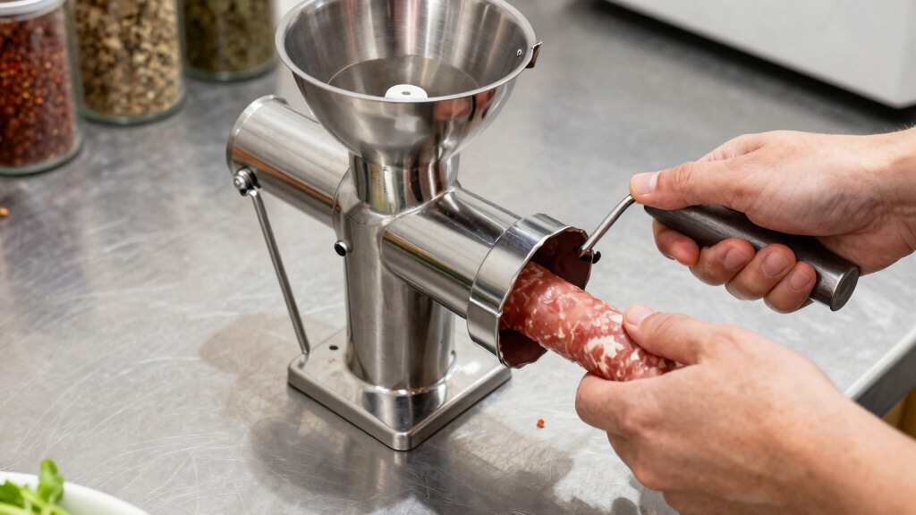 best sausage stuffer stainless steel