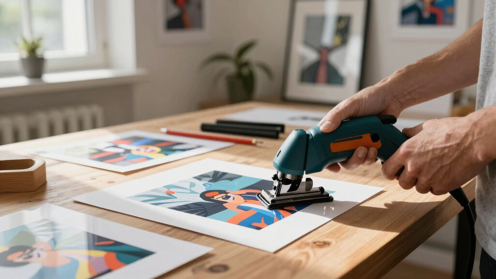 best electric trimmer for mounted prints