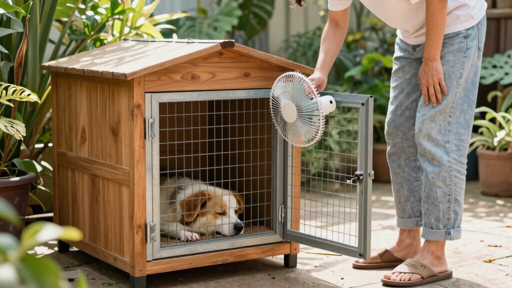 best kennel fans for summer
