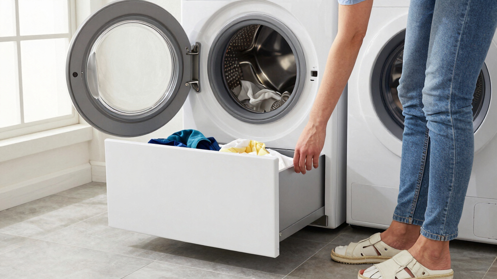 best washer pedestal storage drawer set