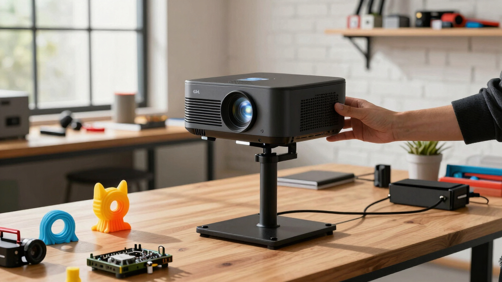 top-rated 4K laser projector for makerspaces