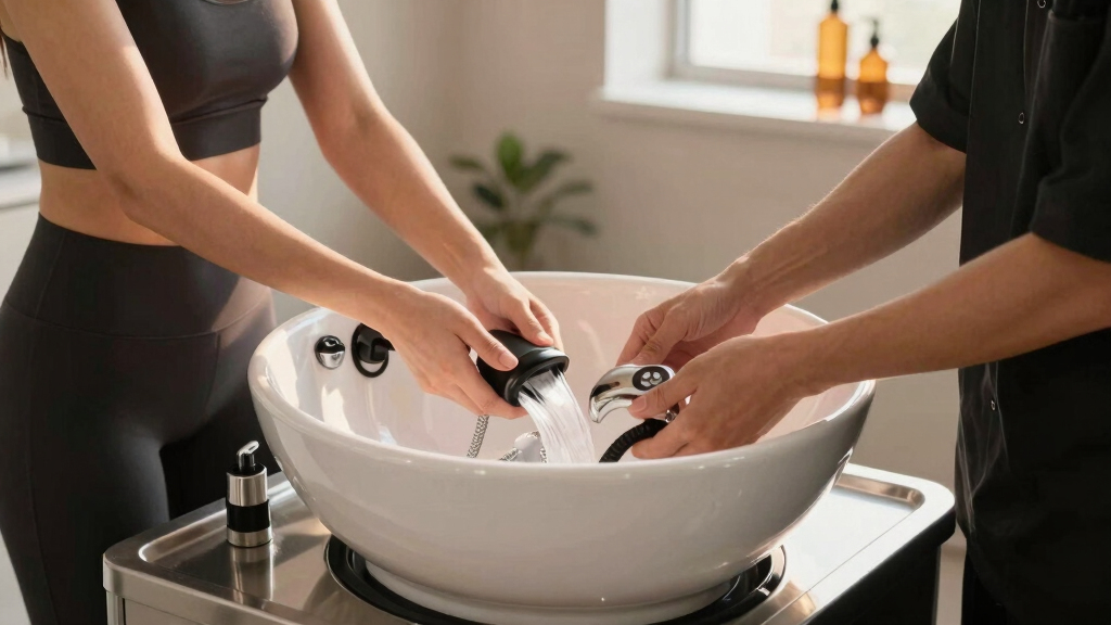 best portable shampoo bowl for salon