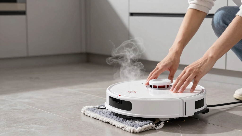 best robot vacuums with hot water mop washing