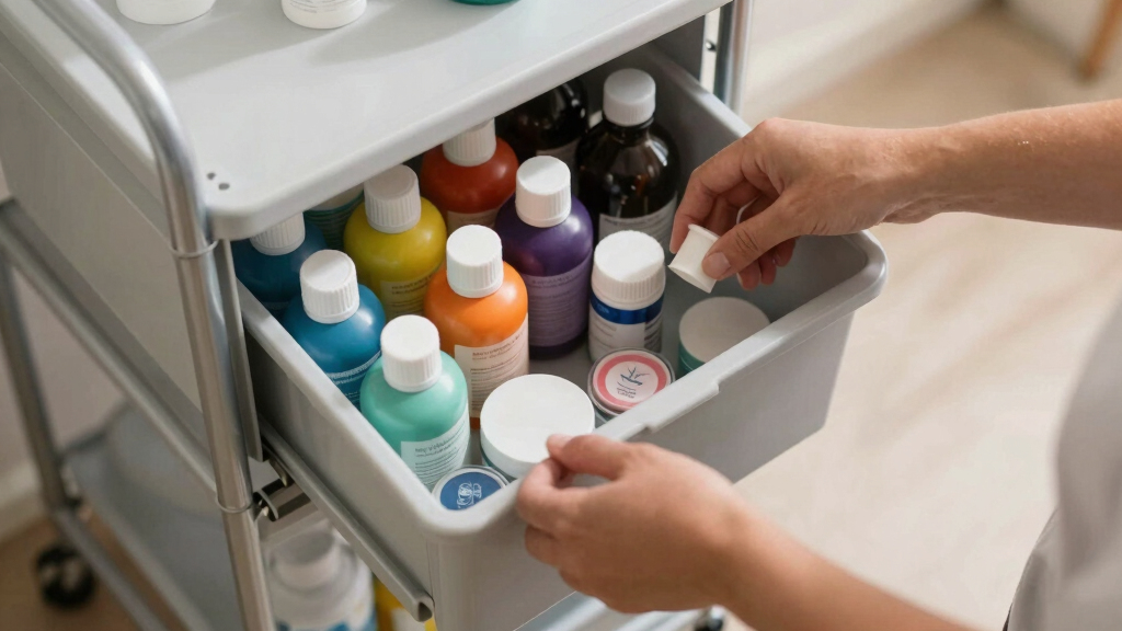best rolling storage carts for paperwork and supplies
