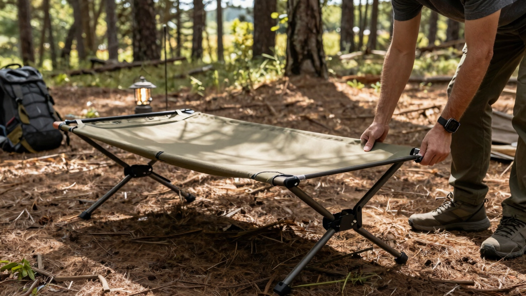 best camping cot heavy duty