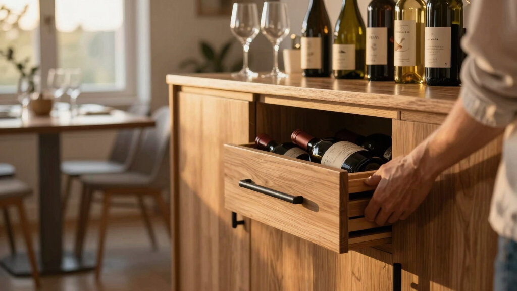 best sideboard buffet with wine storage