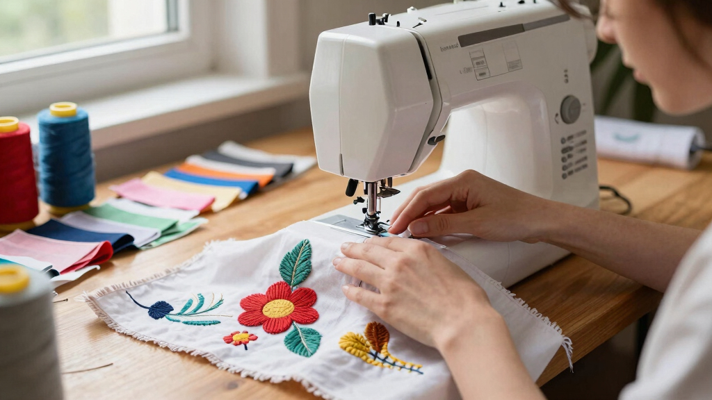 best sewing machine for appliqué and decorative stitching