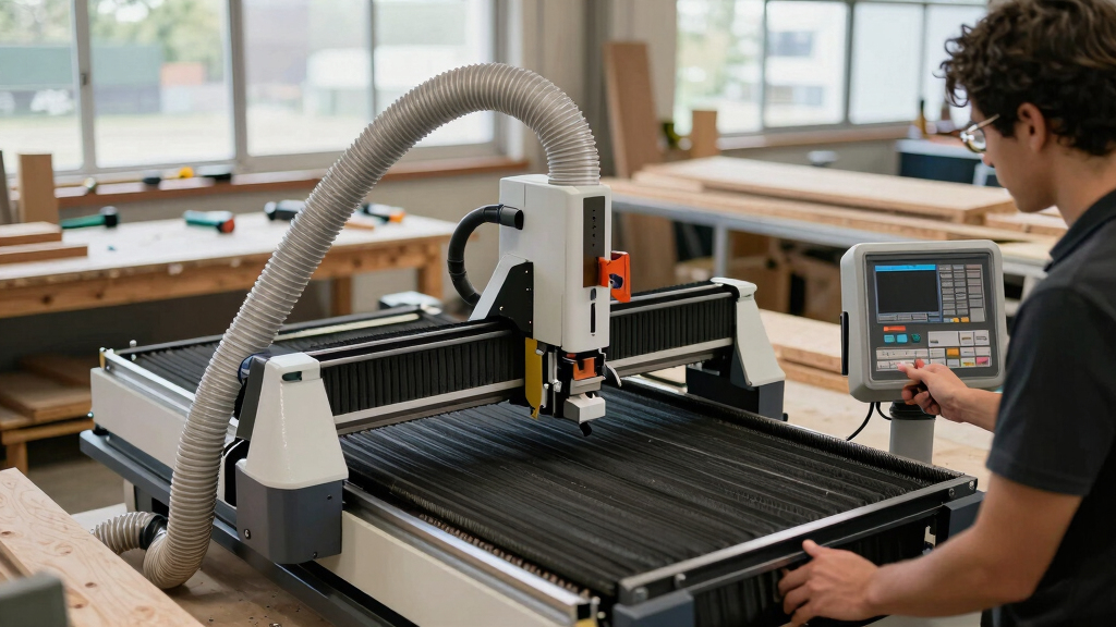 best CNC router with dust collection