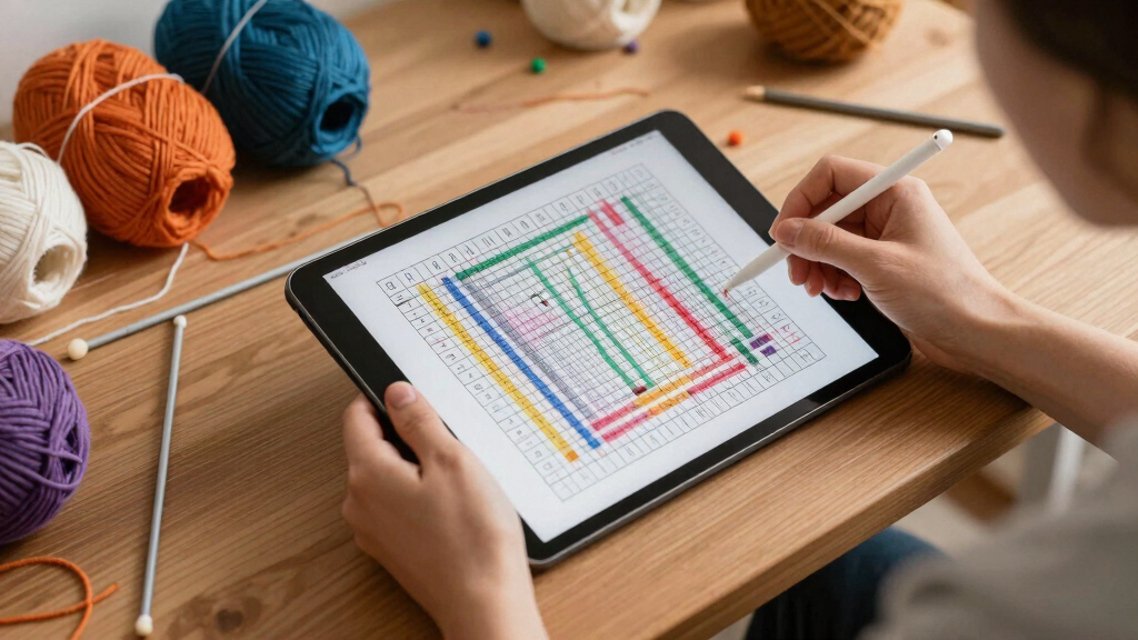 best tablet for reading knitting charts