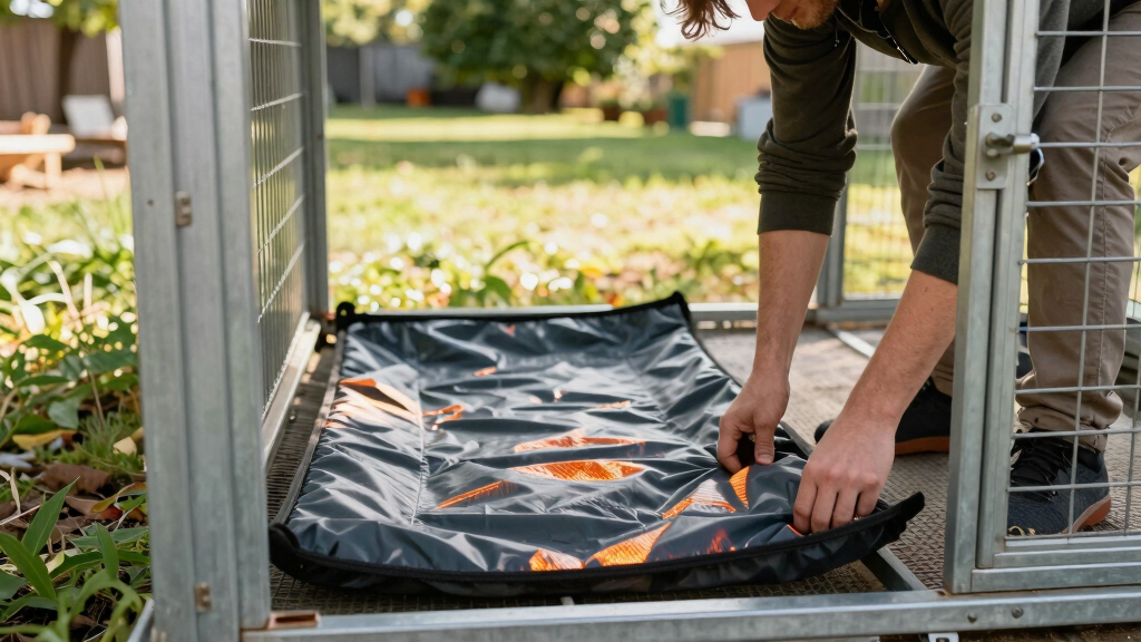 best heated kennel pads outdoor