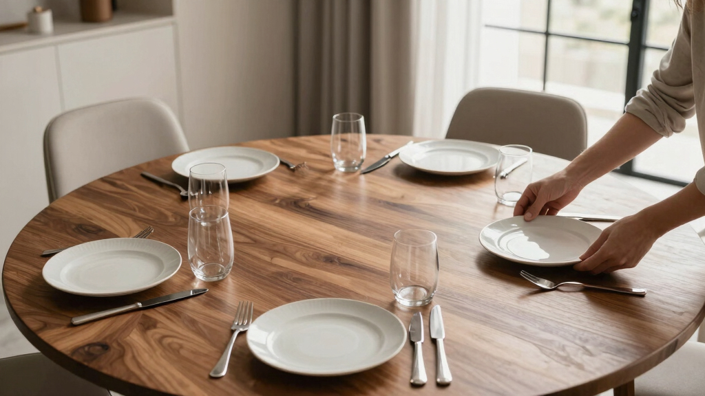 best round dining tables for designer dining rooms