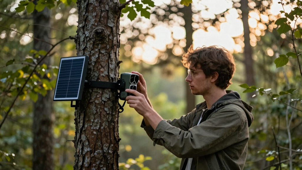 best trail camera with solar panel