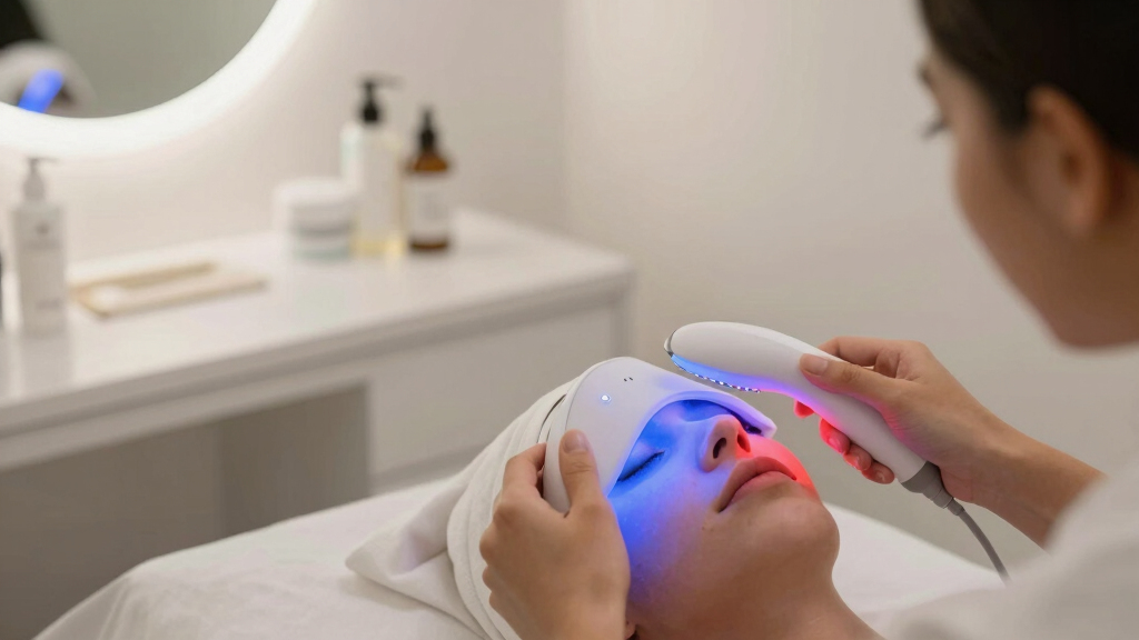 best LED light therapy device for sensitive skin