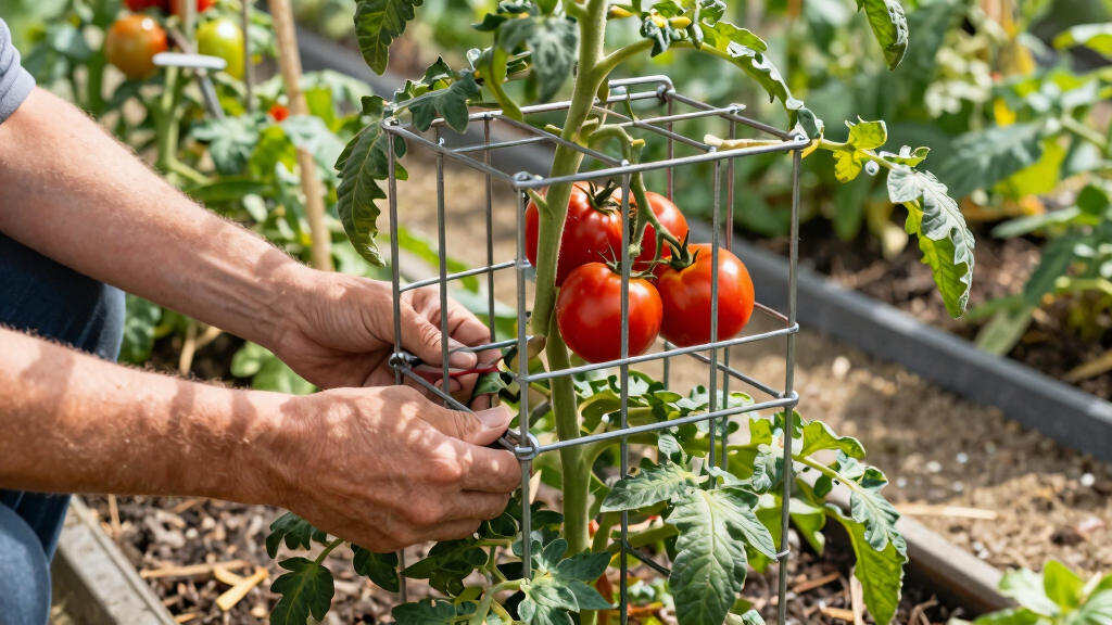 best plant cages heavy duty for tomatoes