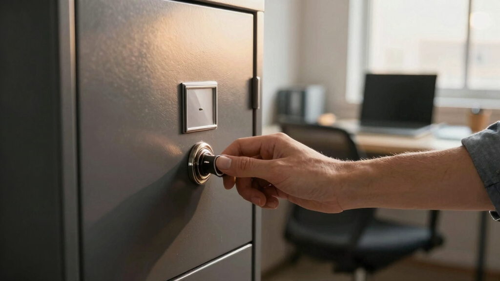 best locking storage cabinet for files