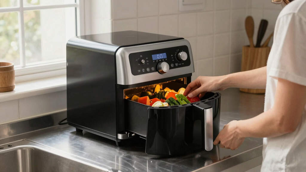 best compact microwave air fryer combo